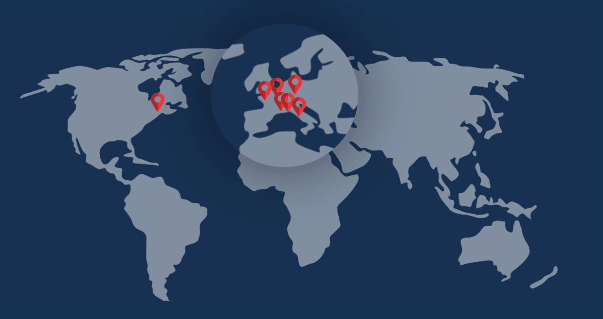 Reactis ® Carte de nos localisations